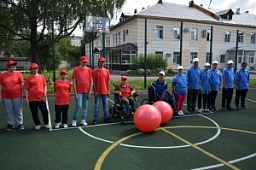 «Веселые старты» в День физкультурника!