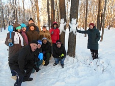 Прогулка в парк и увлекательный мастер-класс «Чудеса из снега»