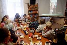 Развлекательная программа в библиокафе «Зимнее настроение»