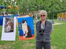 Фотовыставка в городском парке