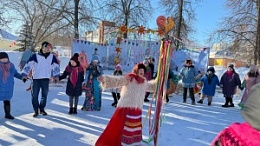 Масленица: провожали зиму в кругу друзей!