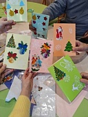 Новогодние открытки с сердечными пожеланиями!