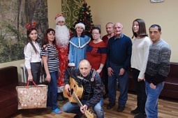 Новогоднее поздравление волонтеров «ДоброШтаб»